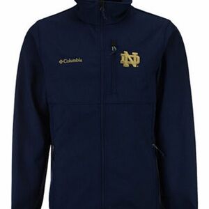 Notre Dame Columbia Dark Blue Windproof Jacket